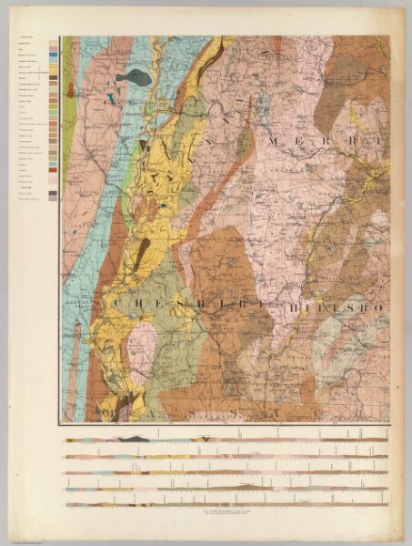 (General geological map of New Hampshire. Sheet 5)