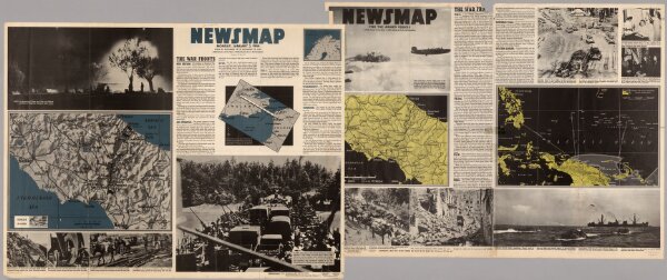 New Guinea, Newsmap Vol. II, No. 37, Vol. III, No. 68.
