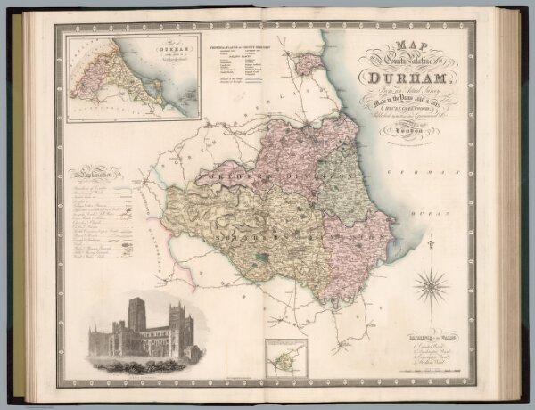 Map of the County Palatine of Durham