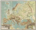Kaart van Europa voor schoolgebruik bewerkt / door H. Blink