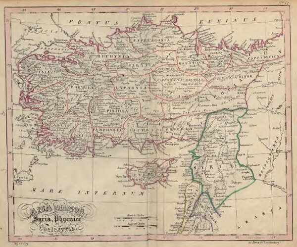 Asia Minor, Syria, Phoenice et Coelesyria