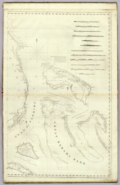 (The Bahama Banks and Gulf of Florida. East sheet)