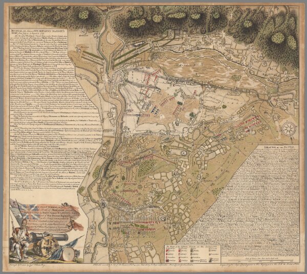 (Flap 3) This Plan of the Battle of Thonhausen gained August 1, 1759