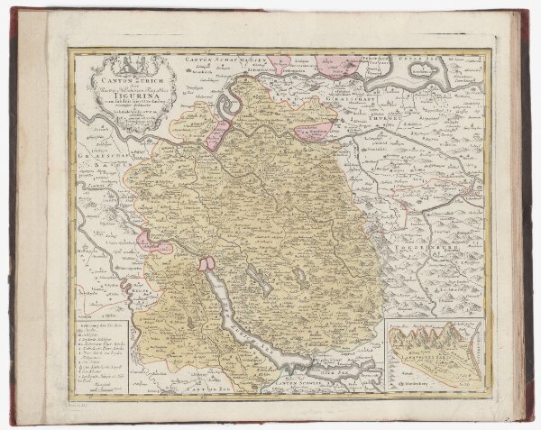 Atlas der alten Eidgenossenschaft in 20 Karten: Kanton Zürich