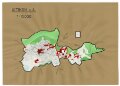 Uitikon: Definition der Siedlungen für die eidgenössische Volkszählung am 01.12.1950; Siedlungskarte