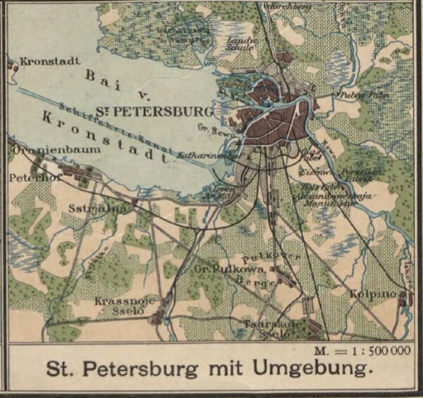 St. Petersburg mit Umgebung