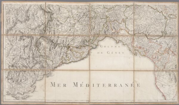 [3], uit: Carte de la partie septentrionale de l'Italie / par Chauchard