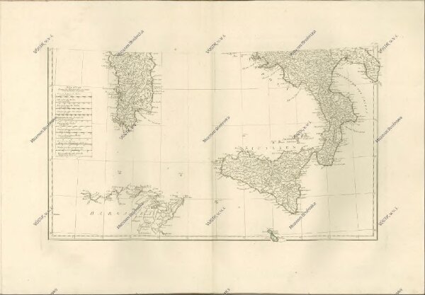 mapa z atlasu "Allgemeiner Grosser Schrämblischer Atlass"