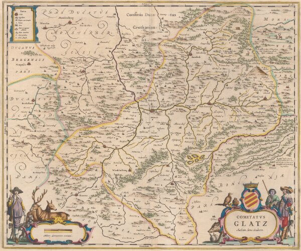Comitatus Glatz [Karte], in: Novus Atlas, das ist, Weltbeschreibung, Bd. 1, S. 185.