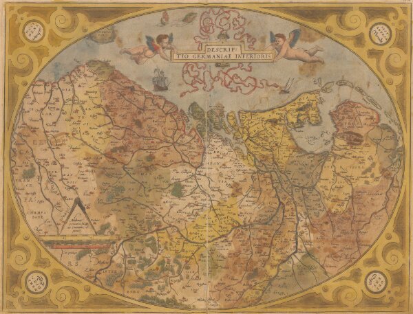 Descriptio Germaniae Inferioris. [Karte], in: Theatrum orbis terrarum, S. 42.