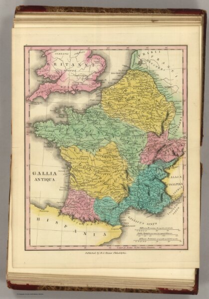 Gallia Antiqua.  (1826)