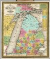 Tourist's Pocket Map Of Michigan