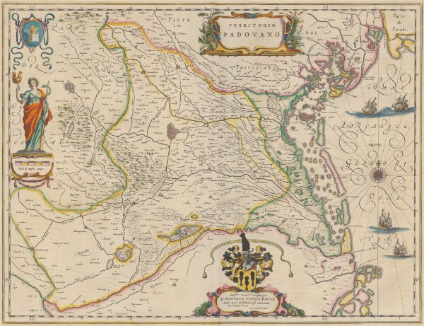 Territorio Padovano [Karte], in: Theatrum orbis terrarum, sive, Atlas novus, Bd. 3, S. 107.