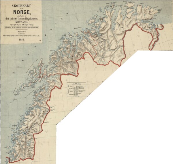 Norge 196: Skolekart over Norge
