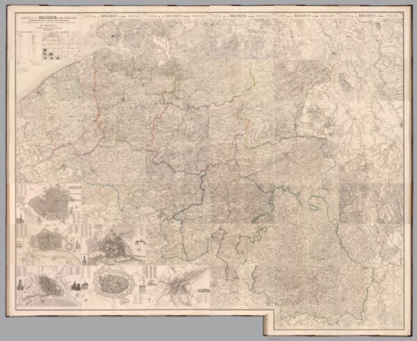 Composite Map: Carte de la Belgique, d'apres Ferraris. 1-43
