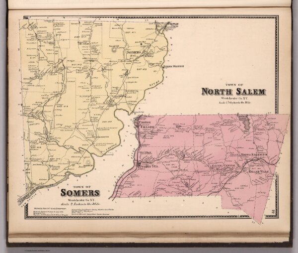Town of Somers, Town of North Salem, Westchester County, New York.