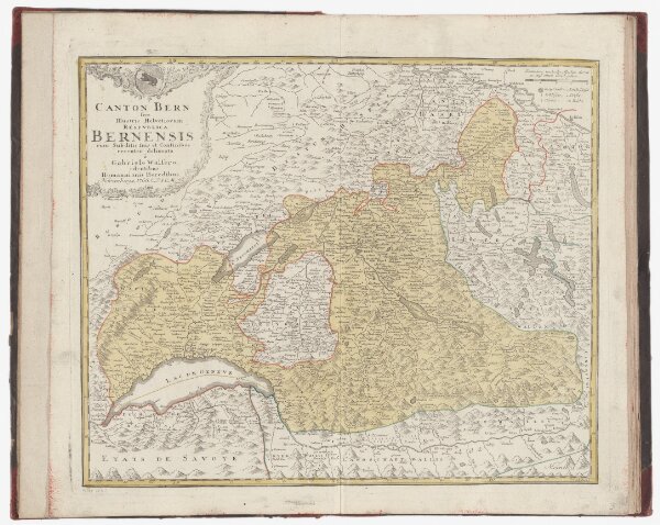 Atlas der alten Eidgenossenschaft in 20 Karten: Kanton Bern