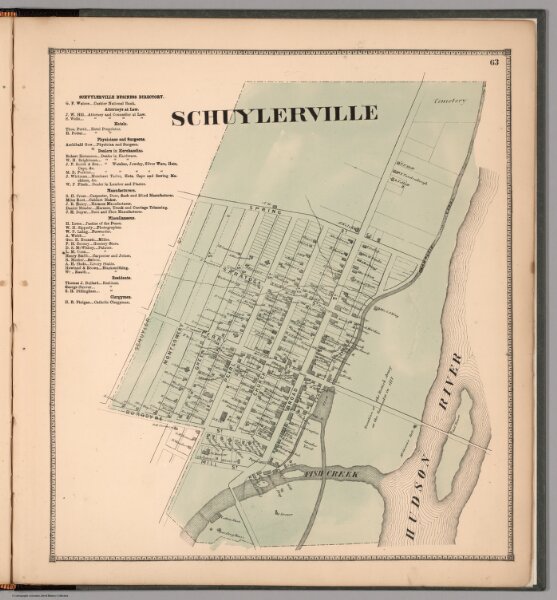 Schuylerville, New York.