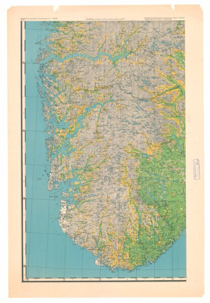 Skogkart paa grunnlag av det Hydrografiske kart, blad 2
