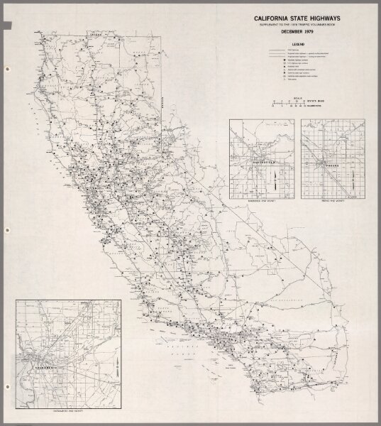 California State Highways, December 1979.
