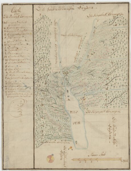 Kartblad 62: Charte over det Faabergske Compagnie District