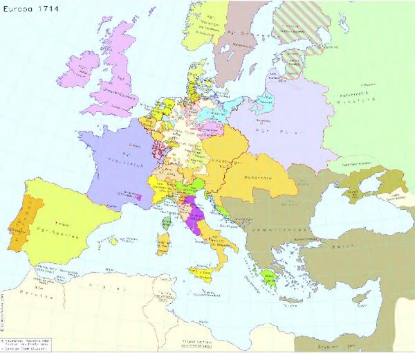 Europa 1714
