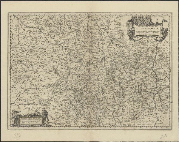 Gouvernement general du Lyonnois, où sont le Lyonnois, Auvergne, Bourbonnois, Beauiolois, Forez, et la Marche