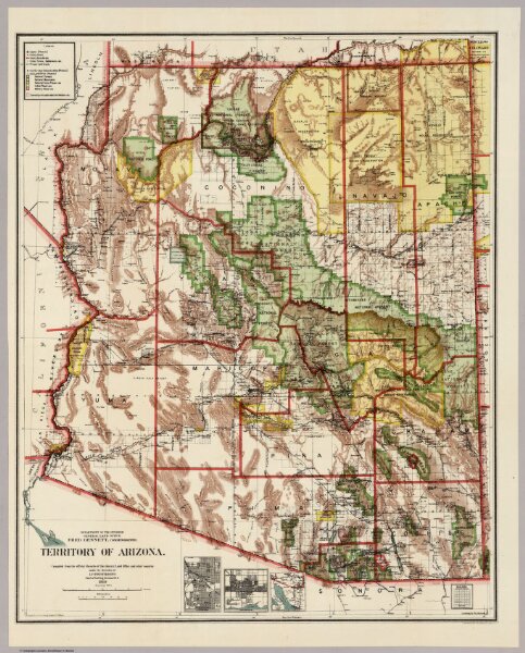 Territory of Arizona, 1910