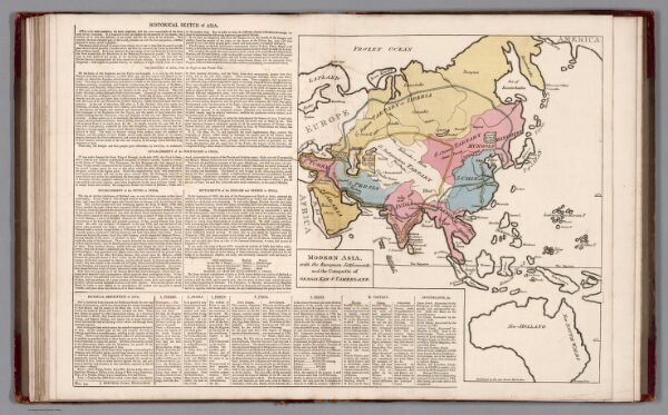 Asia, with the European settlements. No. 19