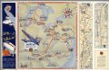 Souvenir Maps.  Pennsylvania-Central Airlines (PCA).