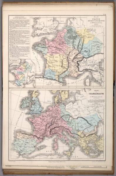 France Merovingienne. Empire de Charlemagne.
