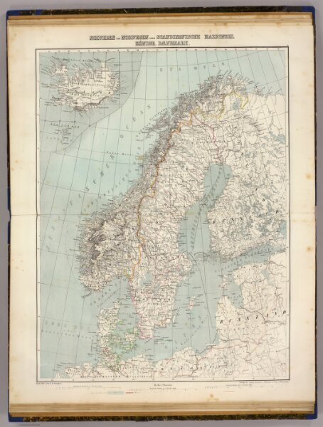 Schweden, Norwegen, Daenemark.