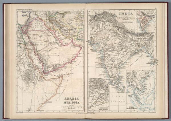 Arabia et Aethiopia. India