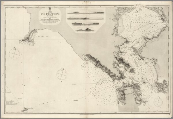 San Francisco Harbour Surveyed by Lieut. James Alden U.S. Navy 1856