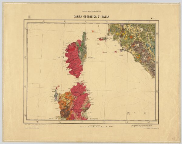 Fo. 3, uit: Carta geologica d'Italia