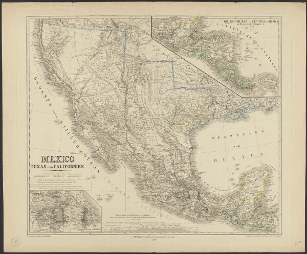 Mexico, Texas und Californien