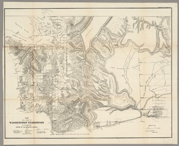 Map of a Part of Washington Territory,1861