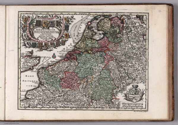 XVII. Provinciae Belgii sive Germaniae Inferioris prise. temporib. Burgundico S.R.I.