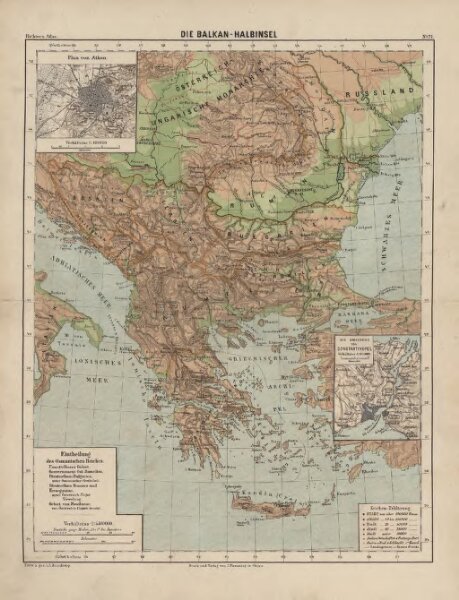 Die Balkan-Halbinsel
