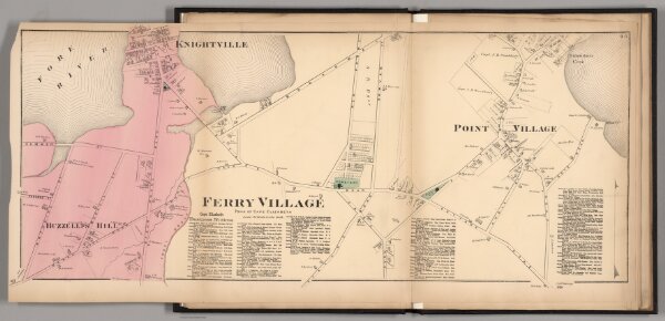 Ferry Village, Cumberland County, Maine.  Buzzell's Hill.  Point Village.