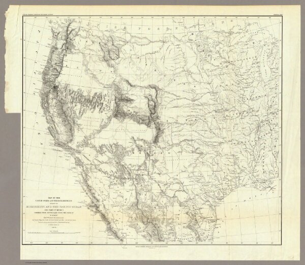 Map Of The United States.
