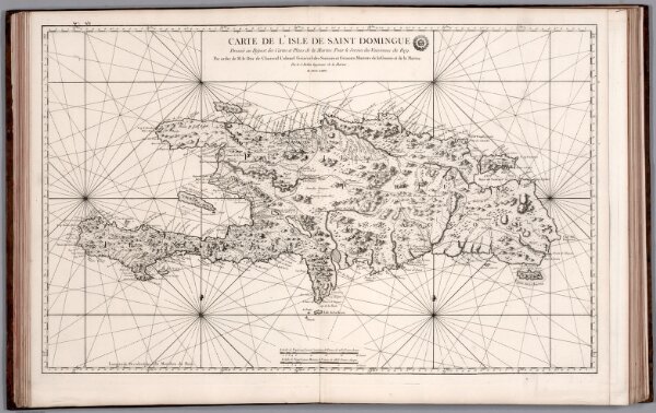 Carte de l'Isle de Saint Domingue.