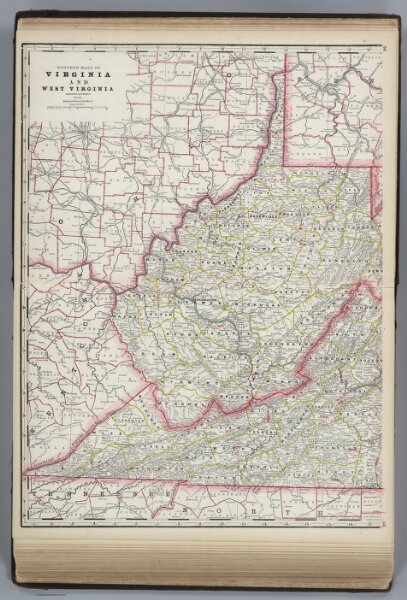 Virginia and West Virginia (western portion).