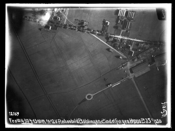 HStAS M 700--1_Nr. 129_ : Böblingen, Flugplatz (Luftaufnahmen)