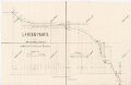 Situační plán a délkový profil orlického vodovodu od studny v Chmelnici do zámku, list 2 1