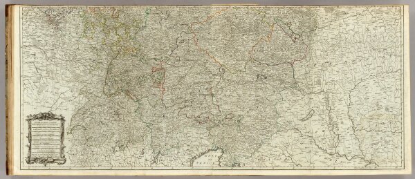 (Map of the Empire of Germany. Southern section)