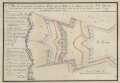 C. Plan des neu projectirten Geschüllerten Tenaille auff dem Klüth an der Nordlichen Seite des Forts George.