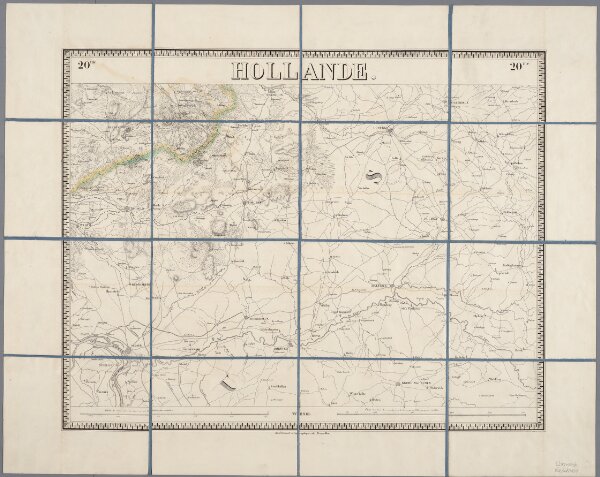 20me Wesel, uit: [Nouvelle carte de la Hollande, d'après Kraijenhoff et les meilleures cartes connus] / [Ph. Vandermaelen]