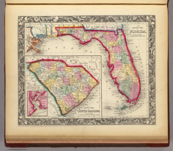 County Map Of Florida.
