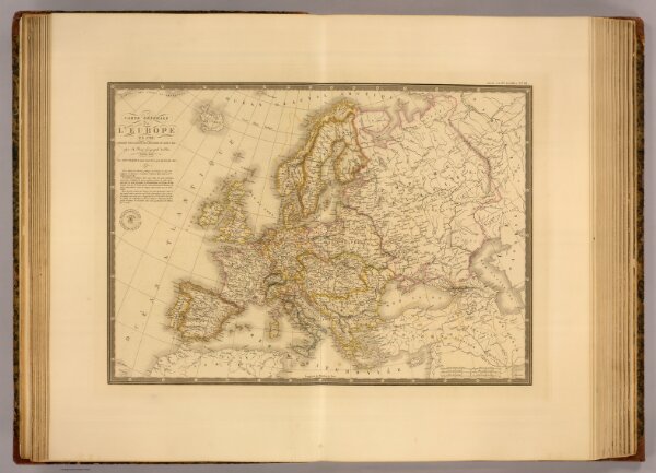 Europe en 1789.